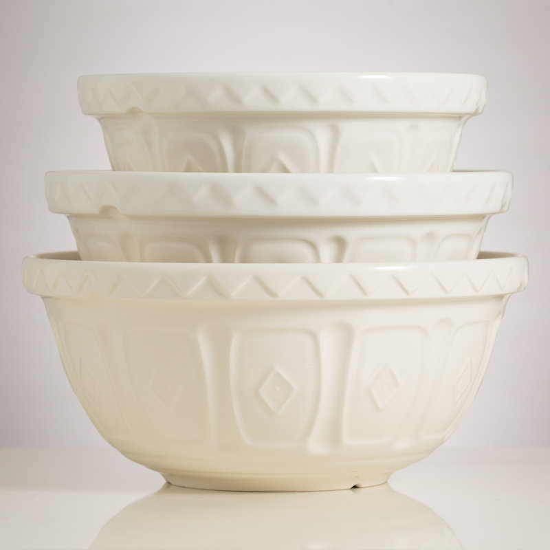 Mason Cash Earthenware Mixing Bowl Set & Reviews Joss & Main